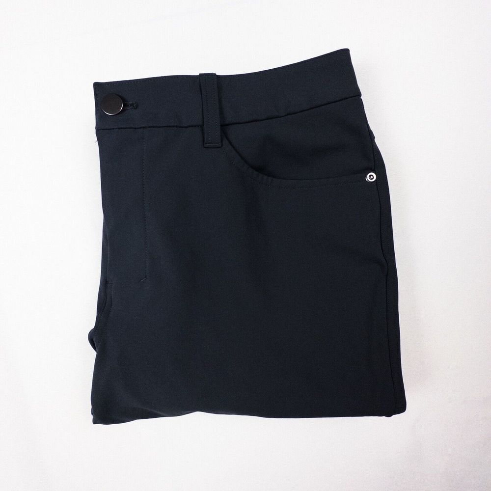 Lululemon ABC Slim-Fit‎ 5 Pocket Pant Warpstreme Pants Men's 32x26 Black